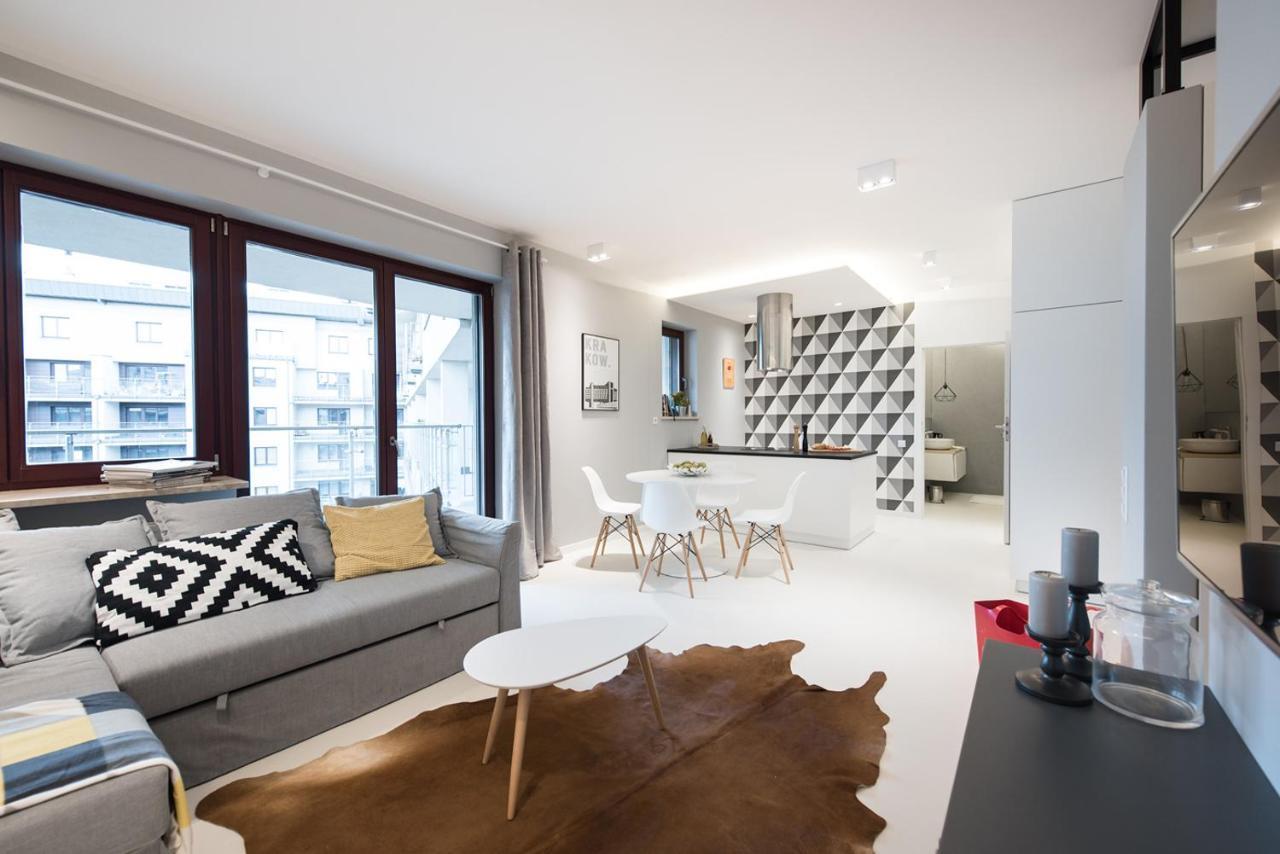 Premium Apartment For Old Town & Jewish Quarter - Balcony Plus Pool Onsite Krakau Exterior foto